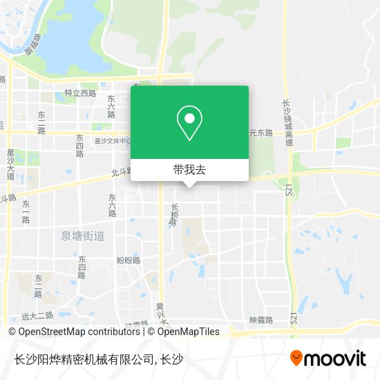 长沙阳烨精密机械有限公司地图