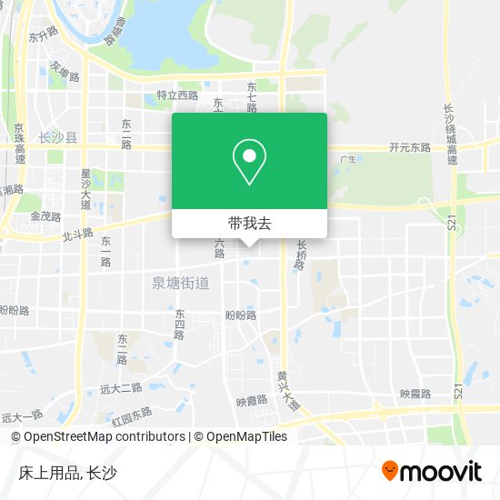 床上用品地图
