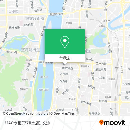 MAC专柜(平和堂店)地图