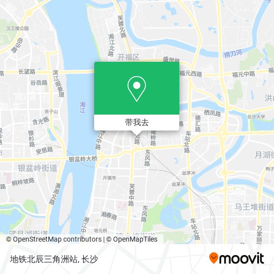 地铁北辰三角洲站地图