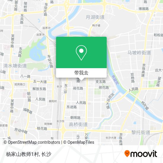 杨家山教师1村地图