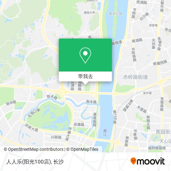 人人乐(阳光100店)地图