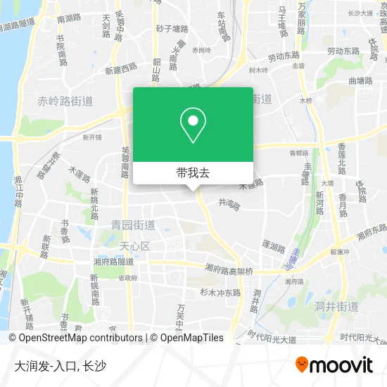 大润发-入口地图