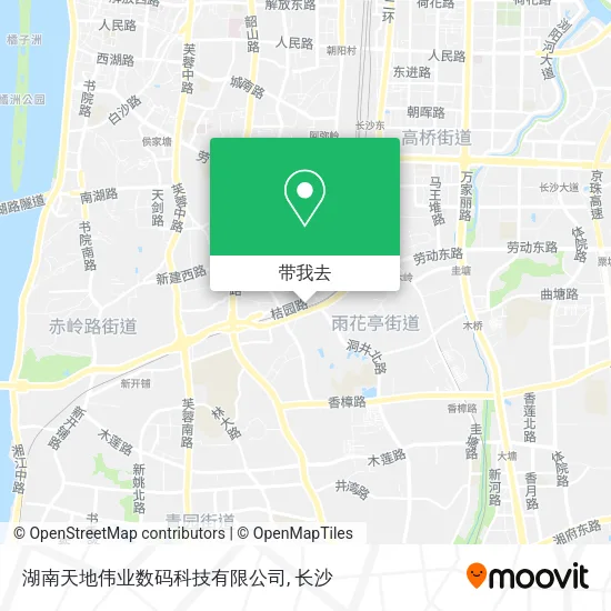 湖南天地伟业数码科技有限公司地图