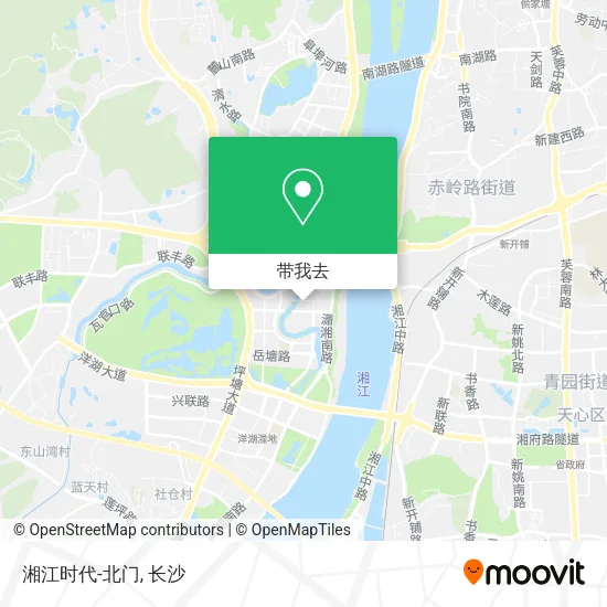 湘江时代-北门地图