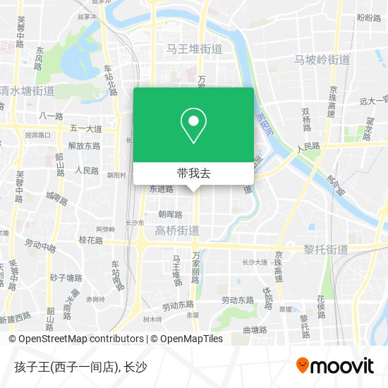 孩子王(西子一间店)地图