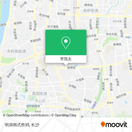 明洞韩式炸鸡地图