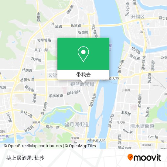 葵上居酒屋地图