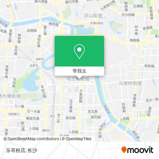 乐哥粉店地图