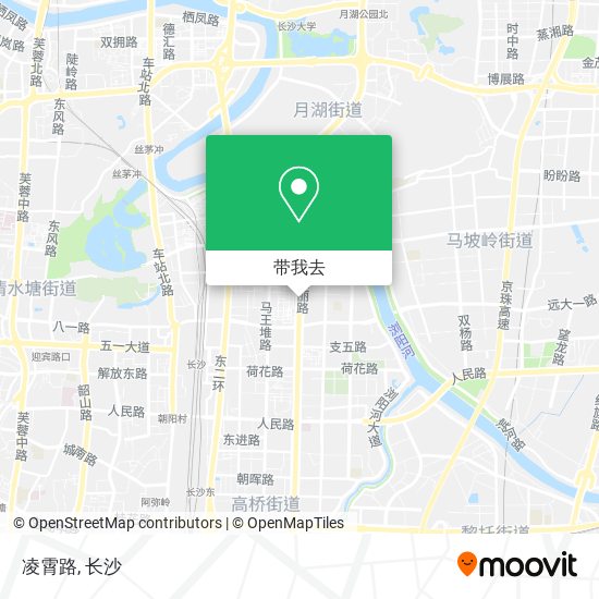 凌霄路地图