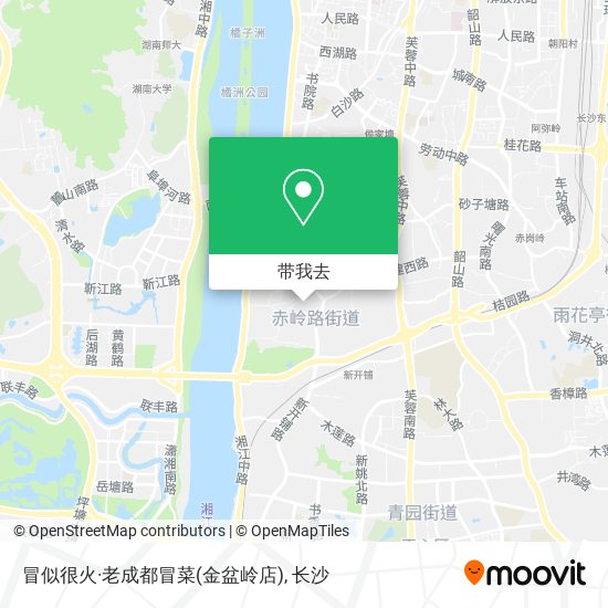 冒似很火·老成都冒菜(金盆岭店)地图