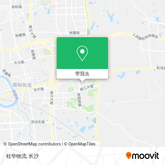 桂华物流地图