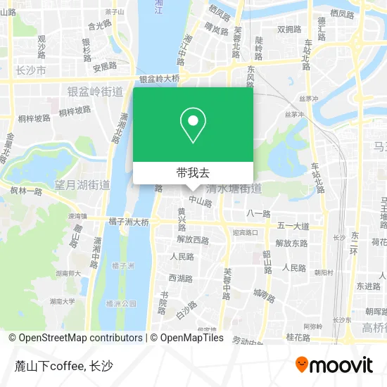麓山下coffee地图