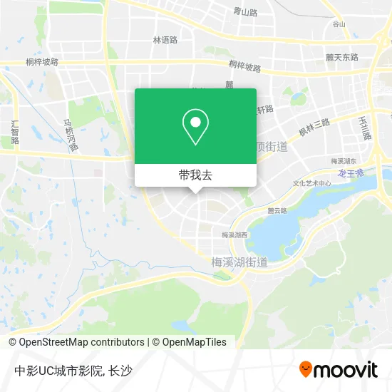 中影UC城市影院地图