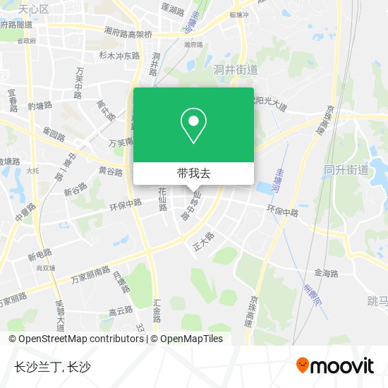 长沙兰丁地图
