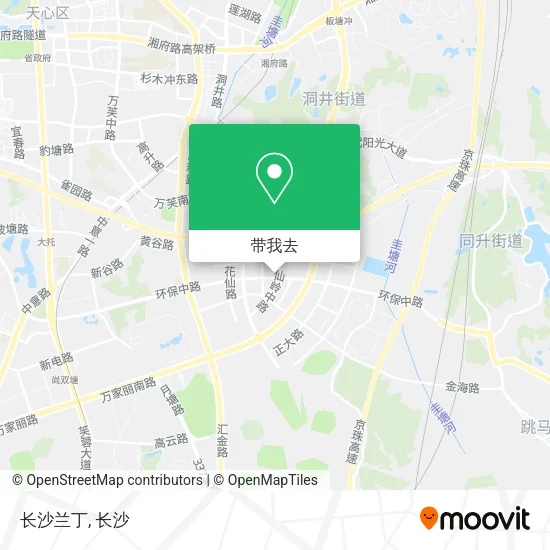 长沙兰丁地图