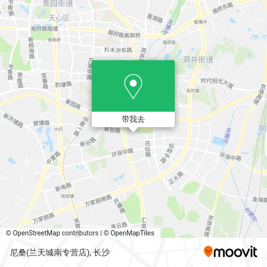 尼桑(兰天城南专营店)地图