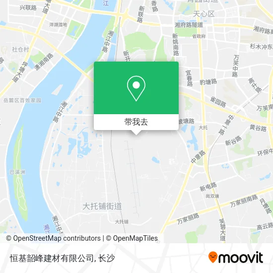 恒基韶峰建材有限公司地图