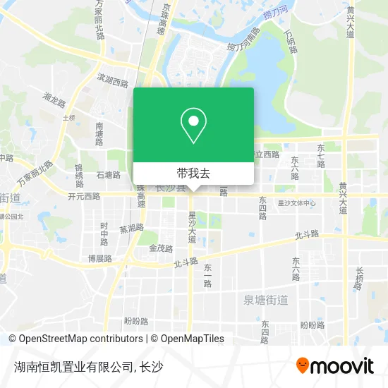 湖南恒凯置业有限公司地图