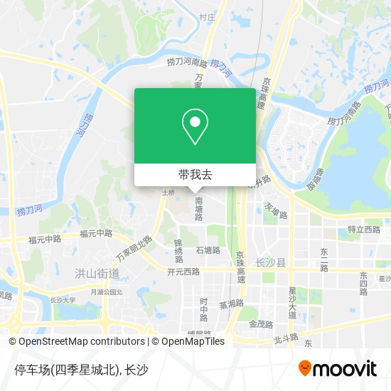 停车场(四季星城北)地图