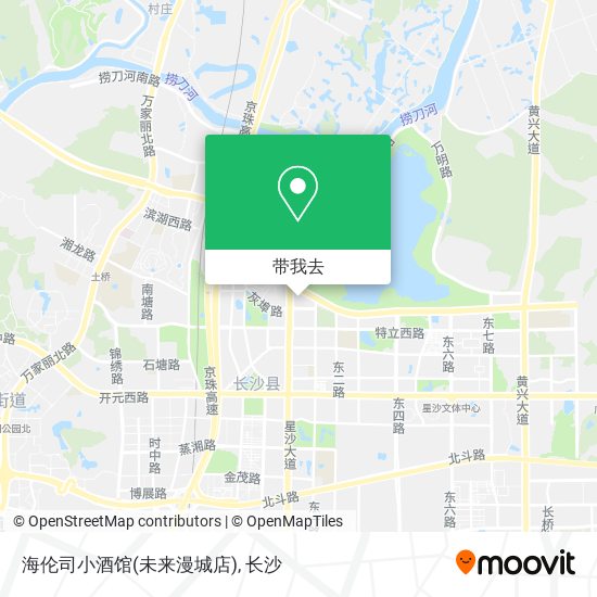 海伦司小酒馆(未来漫城店)地图