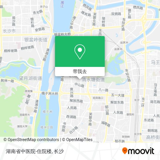 湖南省中医院-住院楼地图