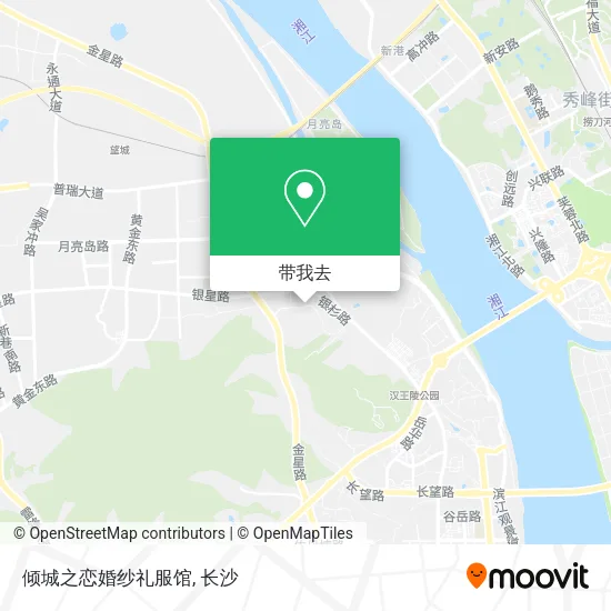 倾城之恋婚纱礼服馆地图