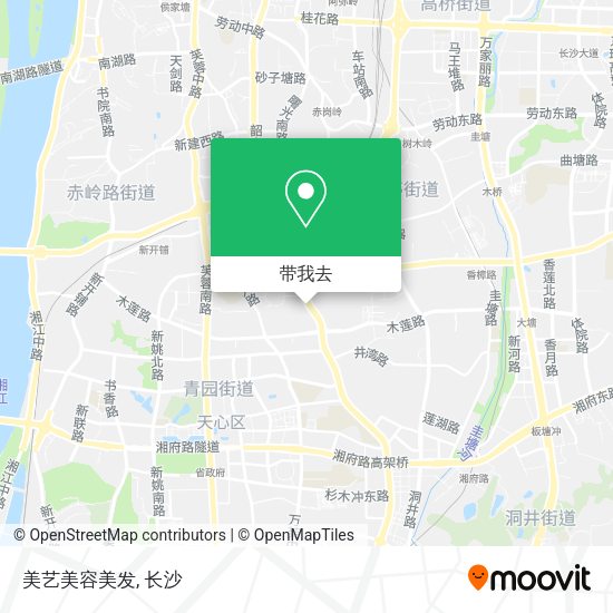 美艺美容美发地图