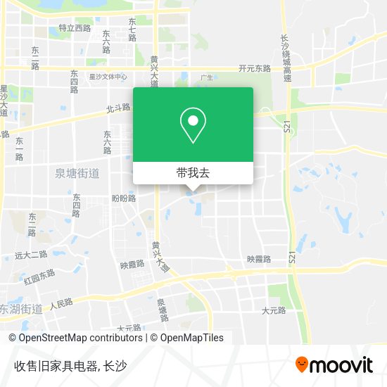 收售旧家具电器地图