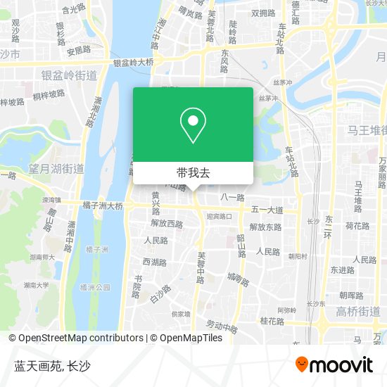 蓝天画苑地图