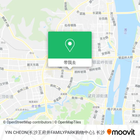 YIN CHEON(长沙王府井FAMILYPARK购物中心)地图