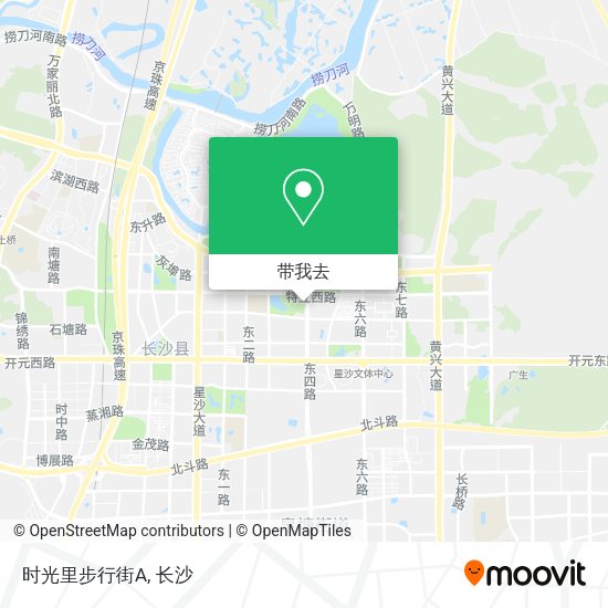 时光里步行街A地图