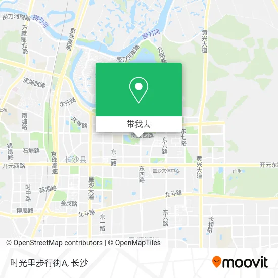 时光里步行街A地图