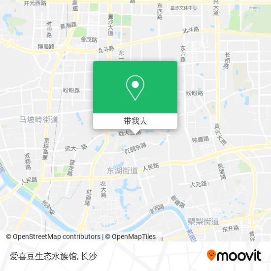 爱喜豆生态水族馆地图