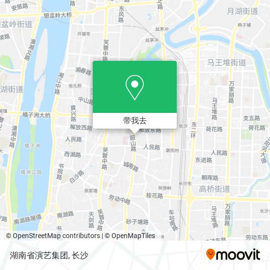 湖南省演艺集团地图