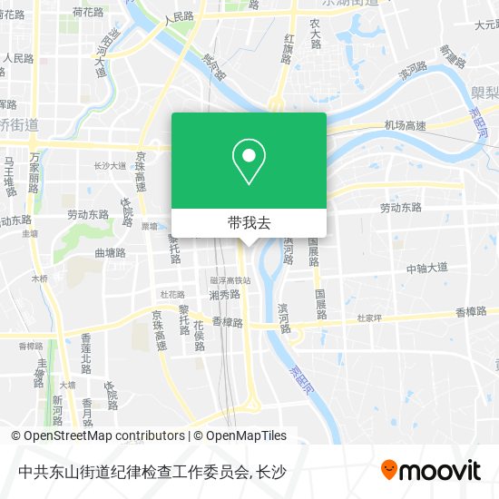 中共东山街道纪律检查工作委员会地图