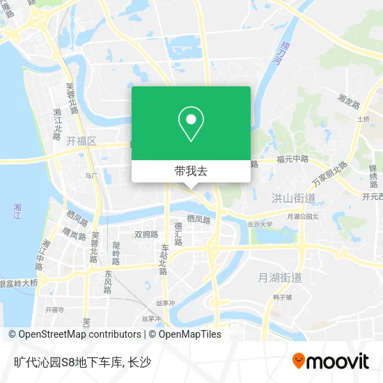旷代沁园S8地下车库地图