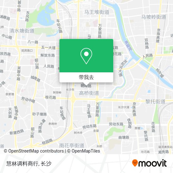 慧林调料商行地图