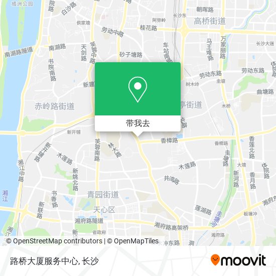 路桥大厦服务中心地图