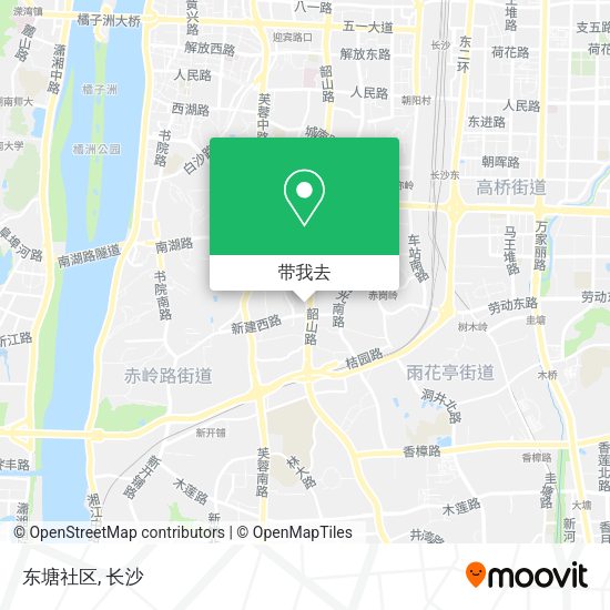 东塘社区地图