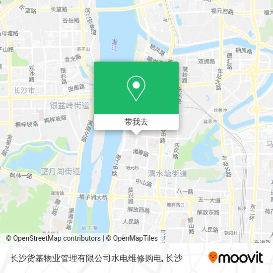 长沙货基物业管理有限公司水电维修购电地图