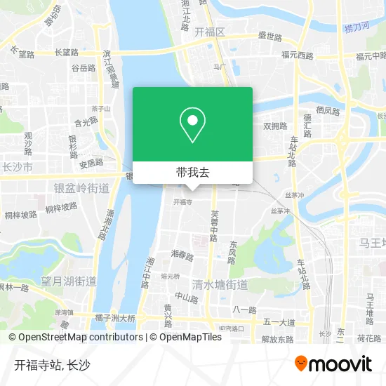 开福寺站地图