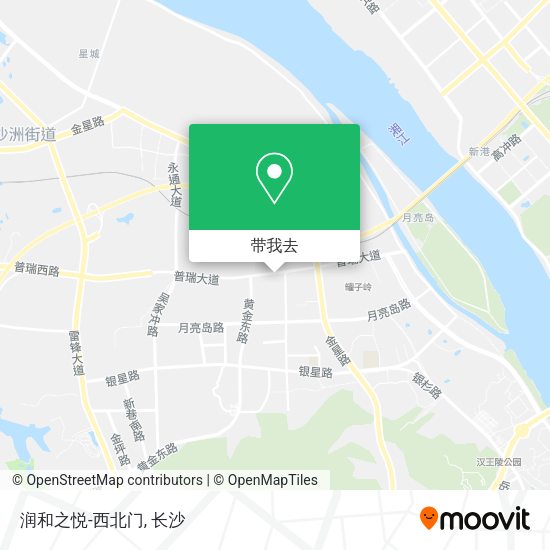 润和之悦-西北门地图