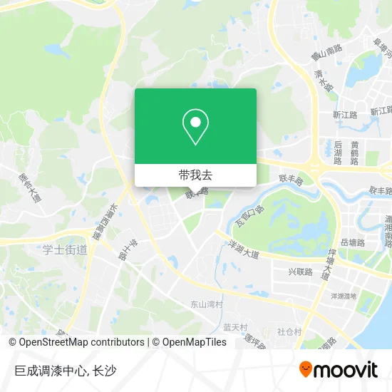 巨成调漆中心地图