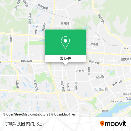 宇顺科技园-南门地图
