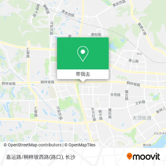 嘉运路/桐梓坡西路(路口)地图