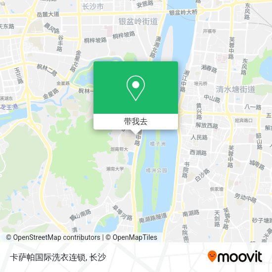卡萨帕国际洗衣连锁地图