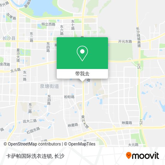 卡萨帕国际洗衣连锁地图
