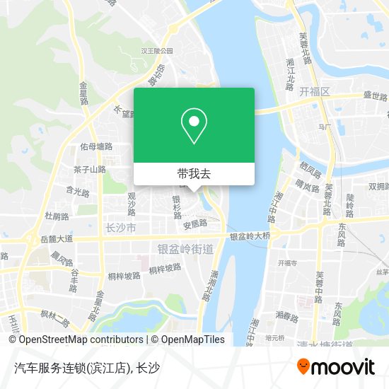 汽车服务连锁(滨江店)地图