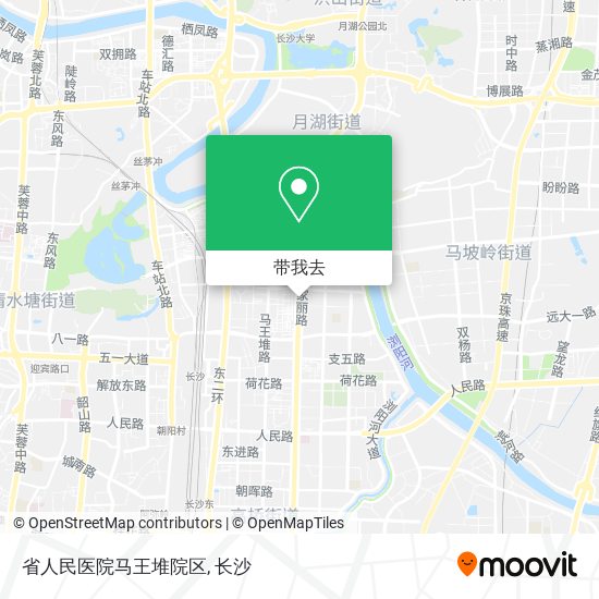 省人民医院马王堆院区地图